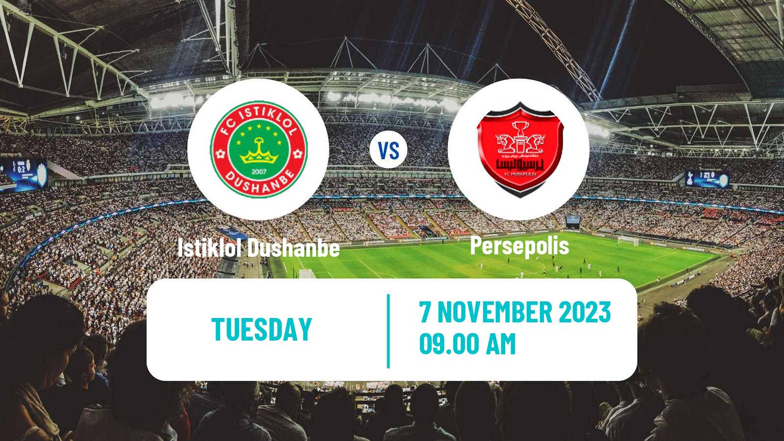 Football AFC Champions League Istiklol Dushanbe - Persepolis
