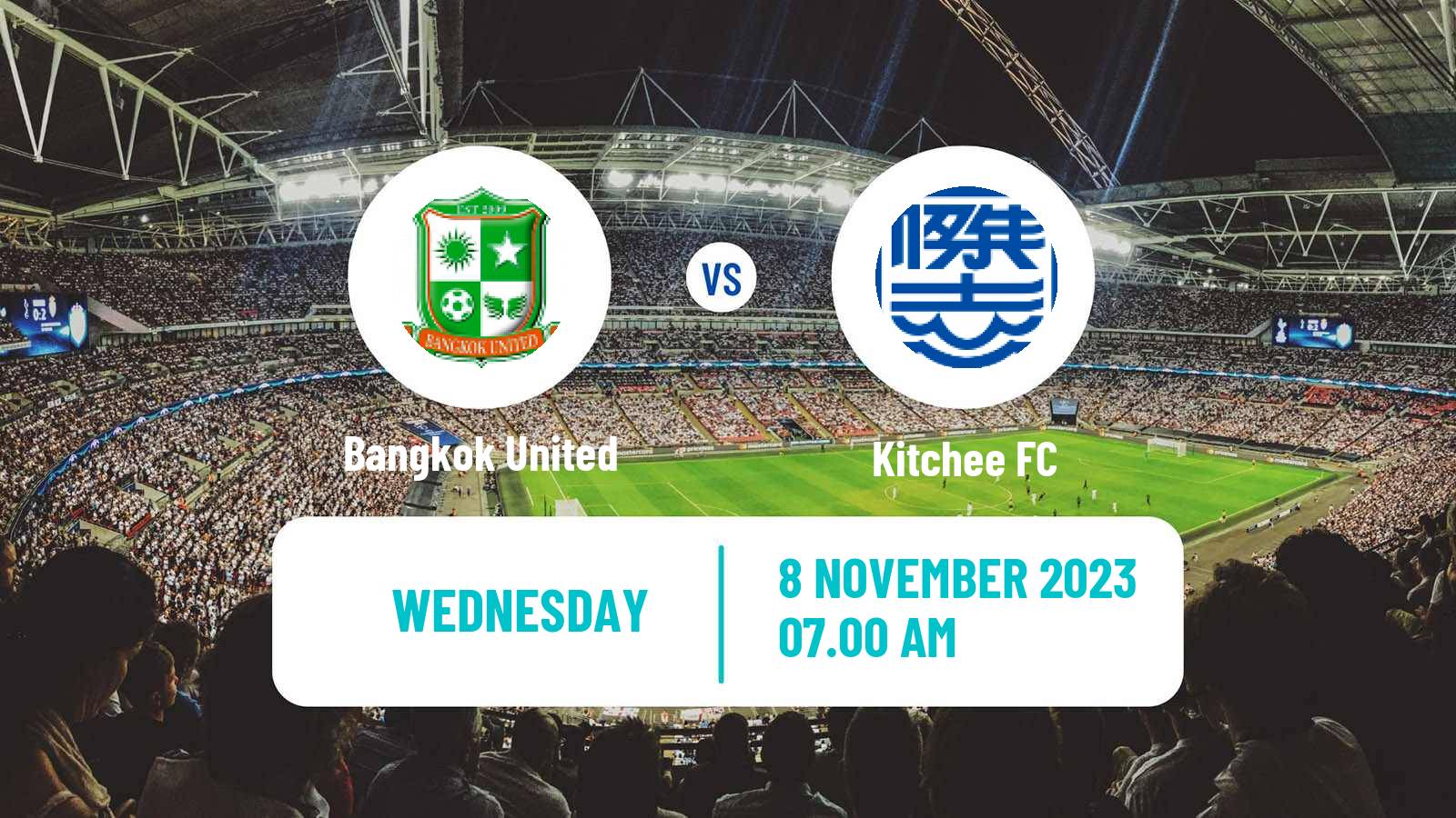 Soccer AFC Champions League Bangkok United - Kitchee