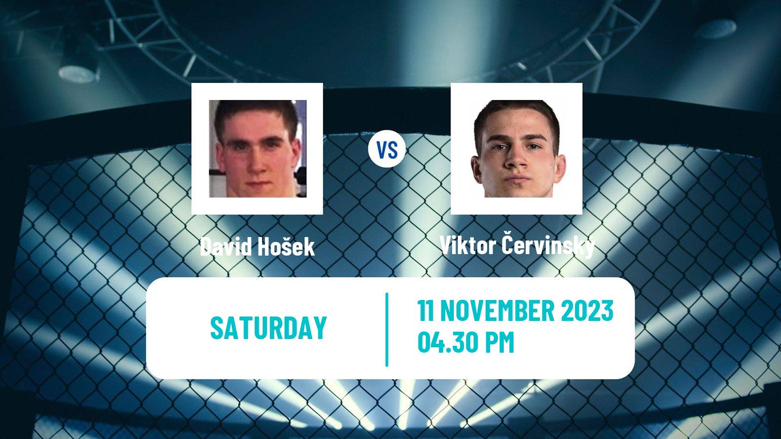 MMA Middleweight Rfa Men David Hošek - Viktor Červinský