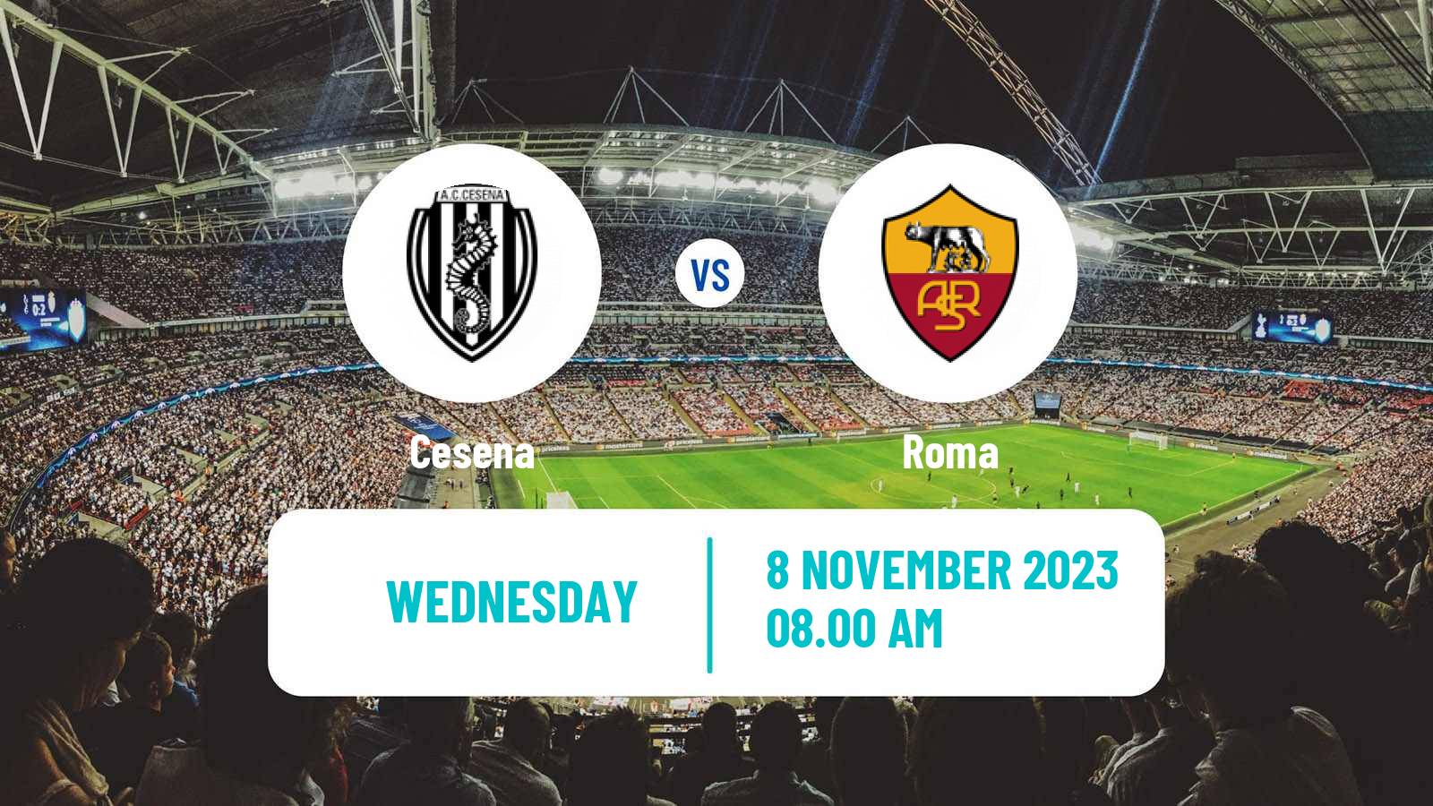 Soccer Coppa Italia Women Cesena - Roma