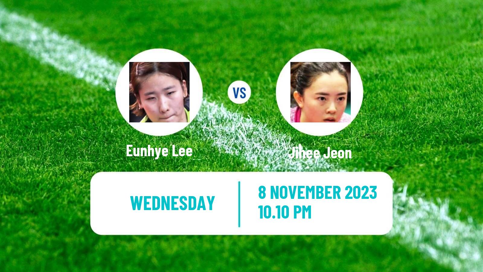 Table tennis Wtt Contender Taiyuan Women Eunhye Lee - Jihee Jeon