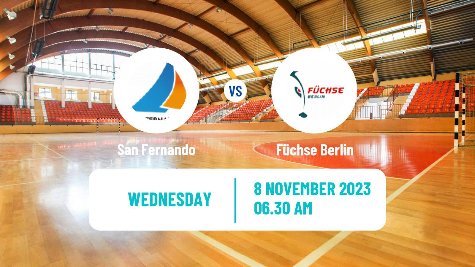 Handball Super Globe San Fernando - Füchse Berlin