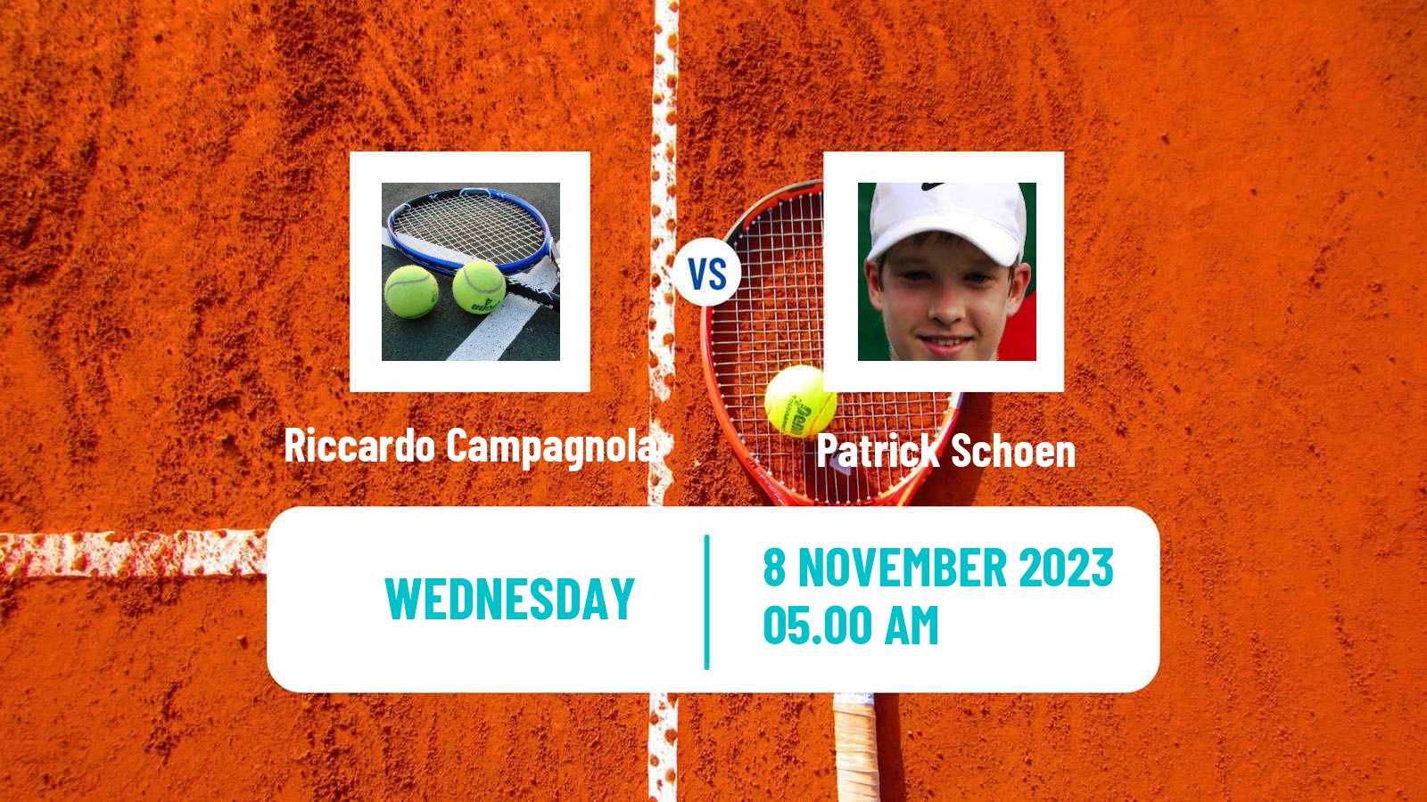 Tennis ITF M25 Monastir 7 Men Riccardo Campagnola - Patrick Schoen