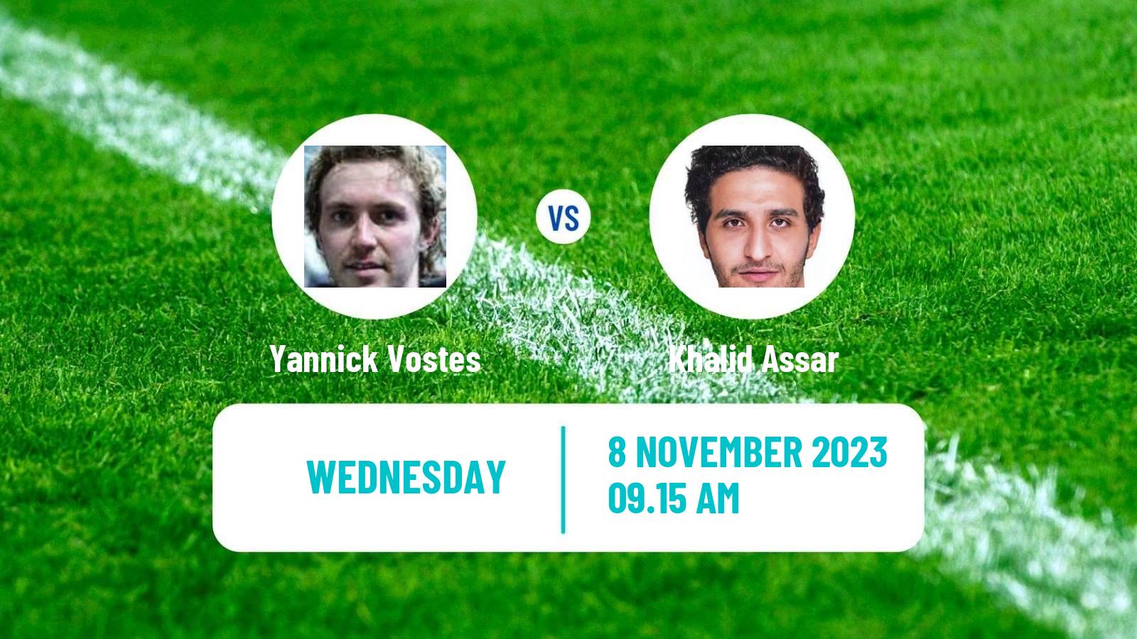 Table tennis Tt Star Series Men Yannick Vostes - Khalid Assar