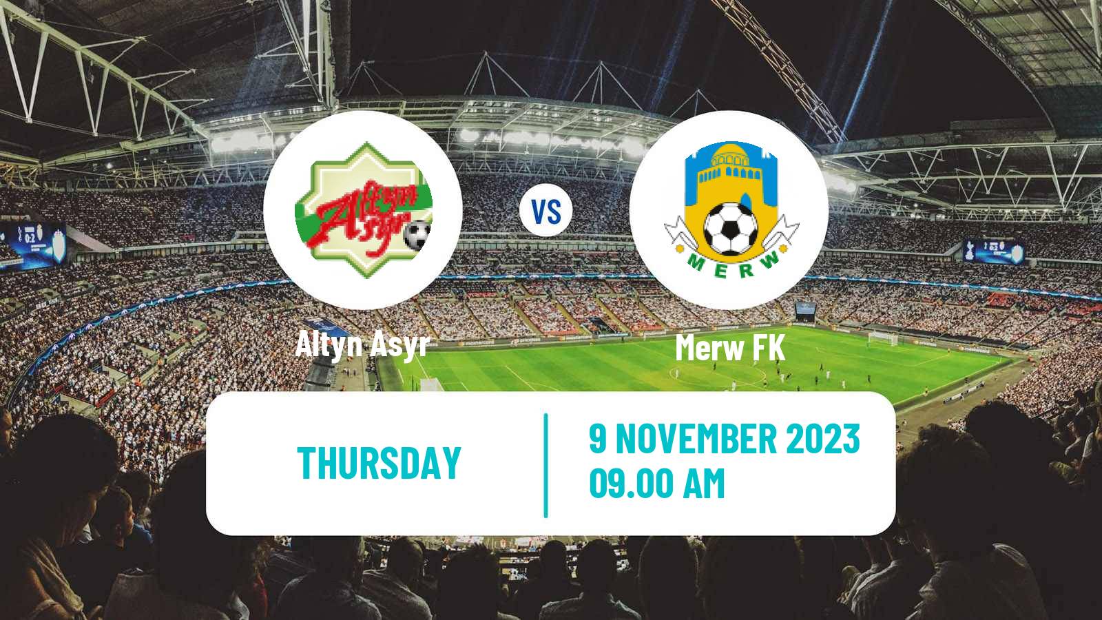 Soccer AFC Cup Altyn Asyr - Merw