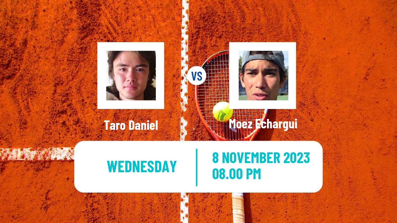 Tennis Matsuyama Challenger Men Taro Daniel - Moez Echargui
