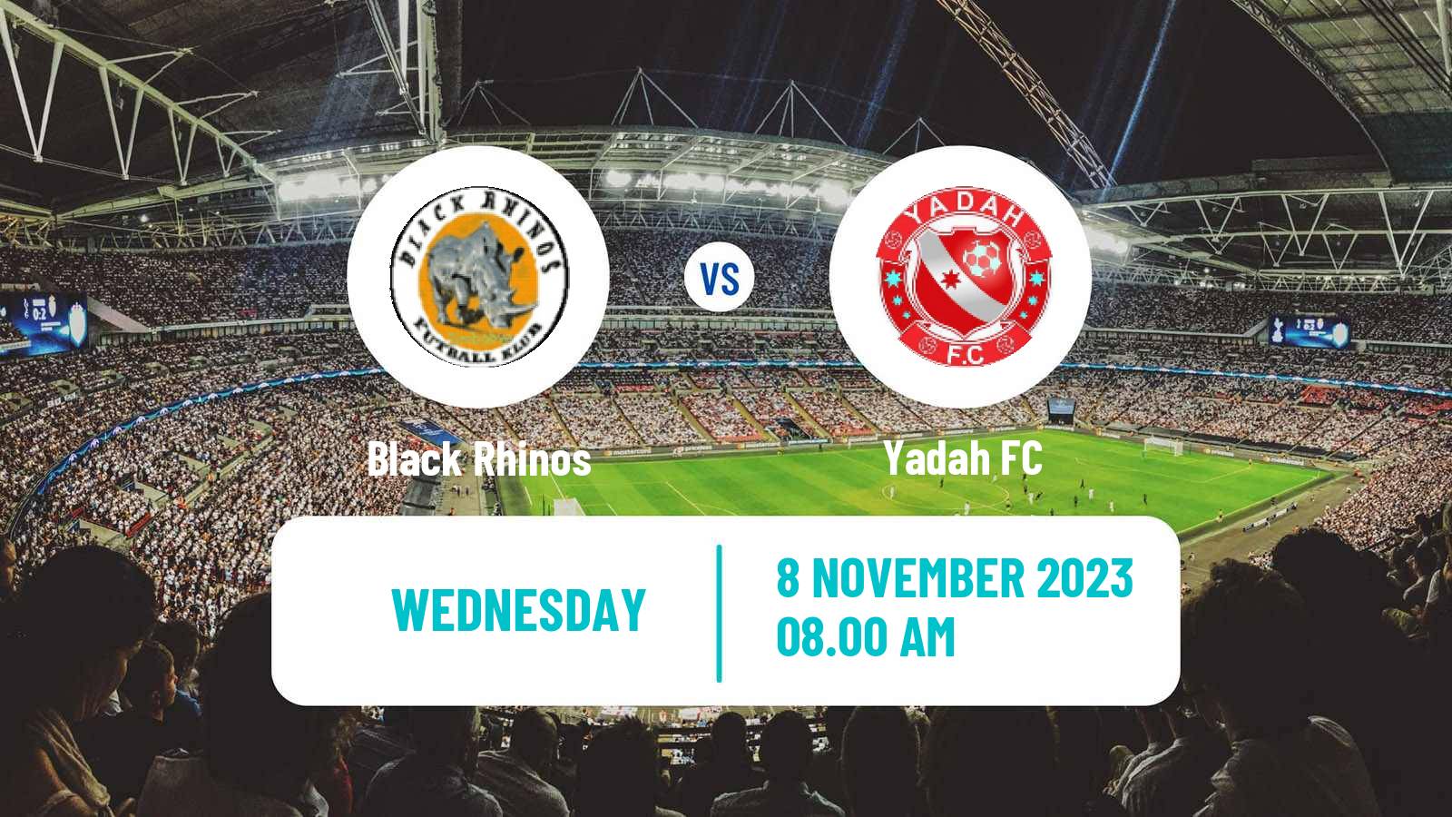 Soccer Zimbabwe Premier League Black Rhinos - Yadah
