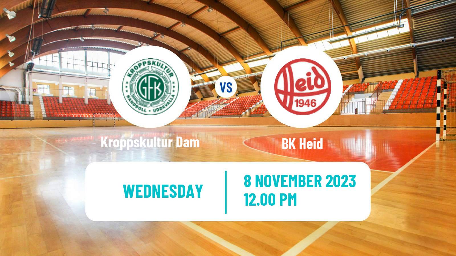 Handball Swedish Allsvenskan Handball Women Kroppskultur Dam - Heid