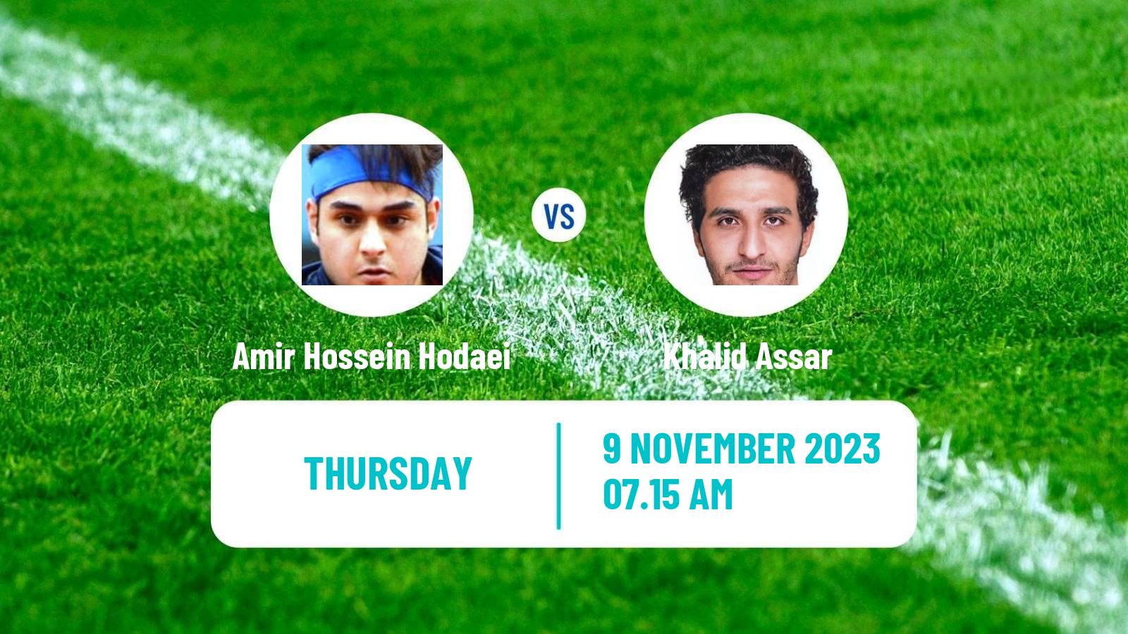 Table tennis Tt Star Series Men Amir Hossein Hodaei - Khalid Assar