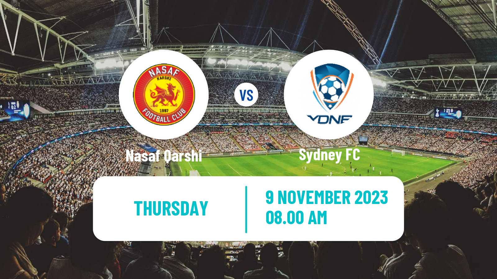 Soccer AFC Club Championship Women Nasaf Qarshi - Sydney FC
