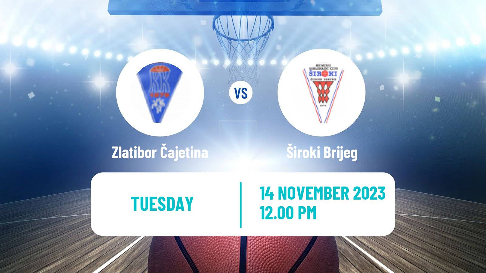 Basketball Adriatic League 2 Zlatibor Čajetina - Široki Brijeg