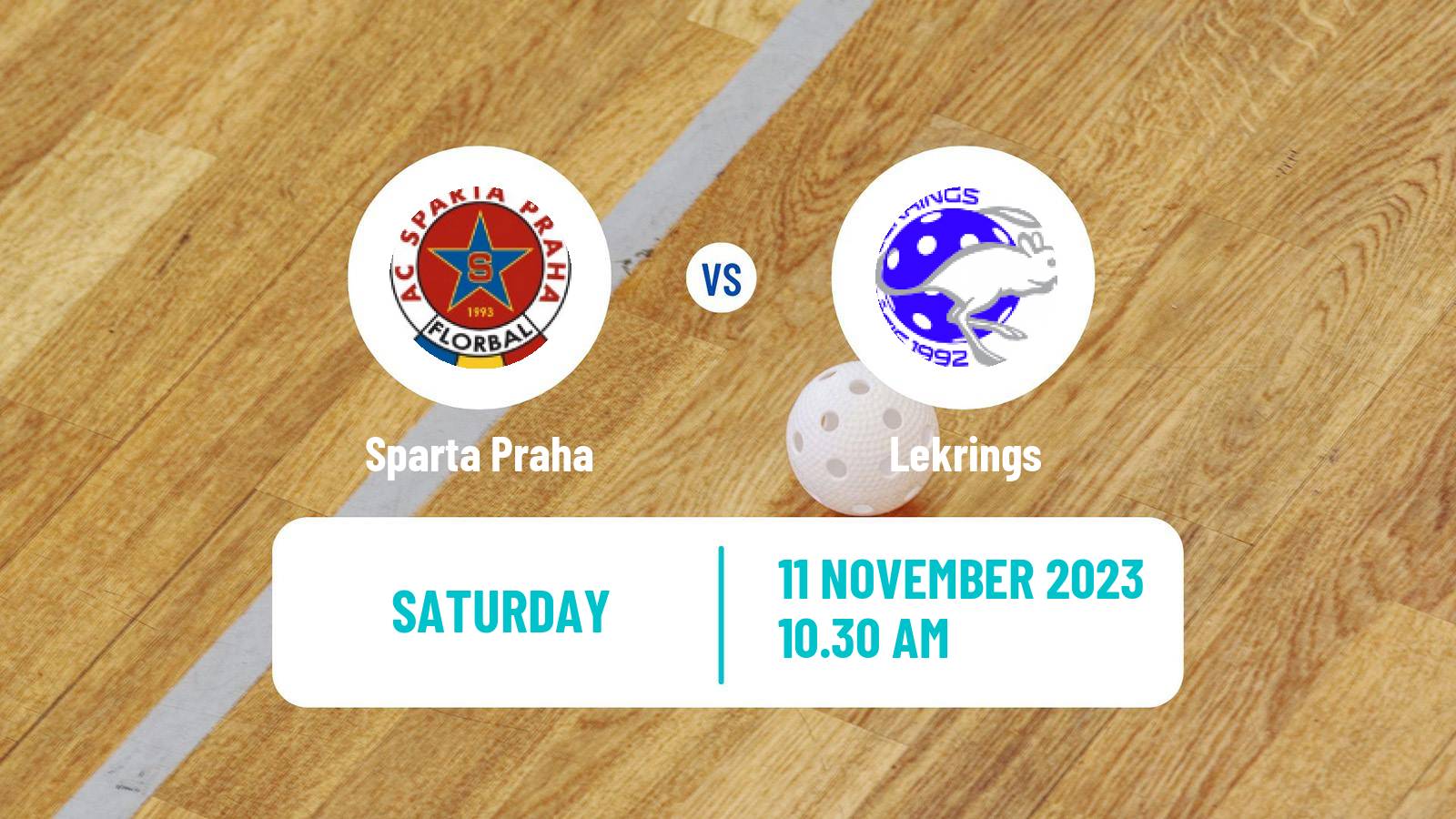 Floorball Latvian Estonian League Floorball Sparta Praha - Lekrings
