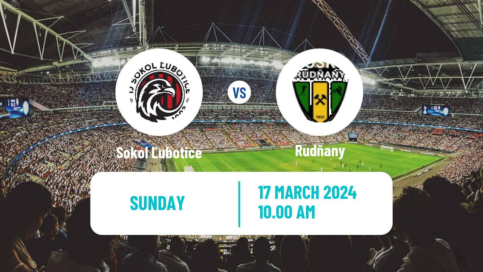 Soccer Slovak 4 Liga East Sokol Ľubotice - Rudňany