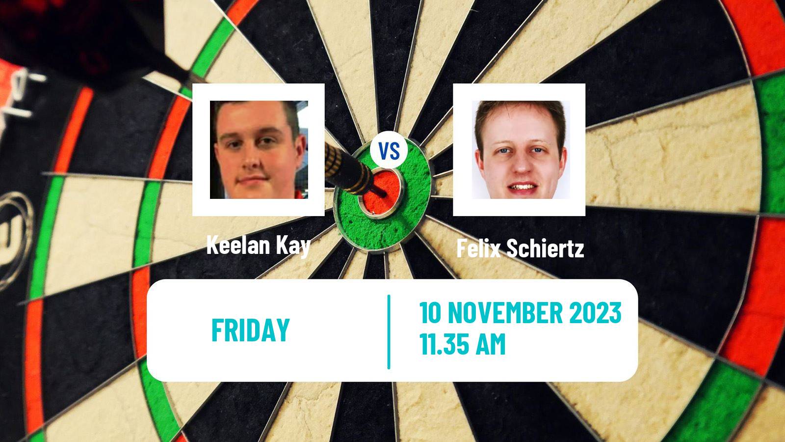 Darts Modus Super Series Keelan Kay - Felix Schiertz