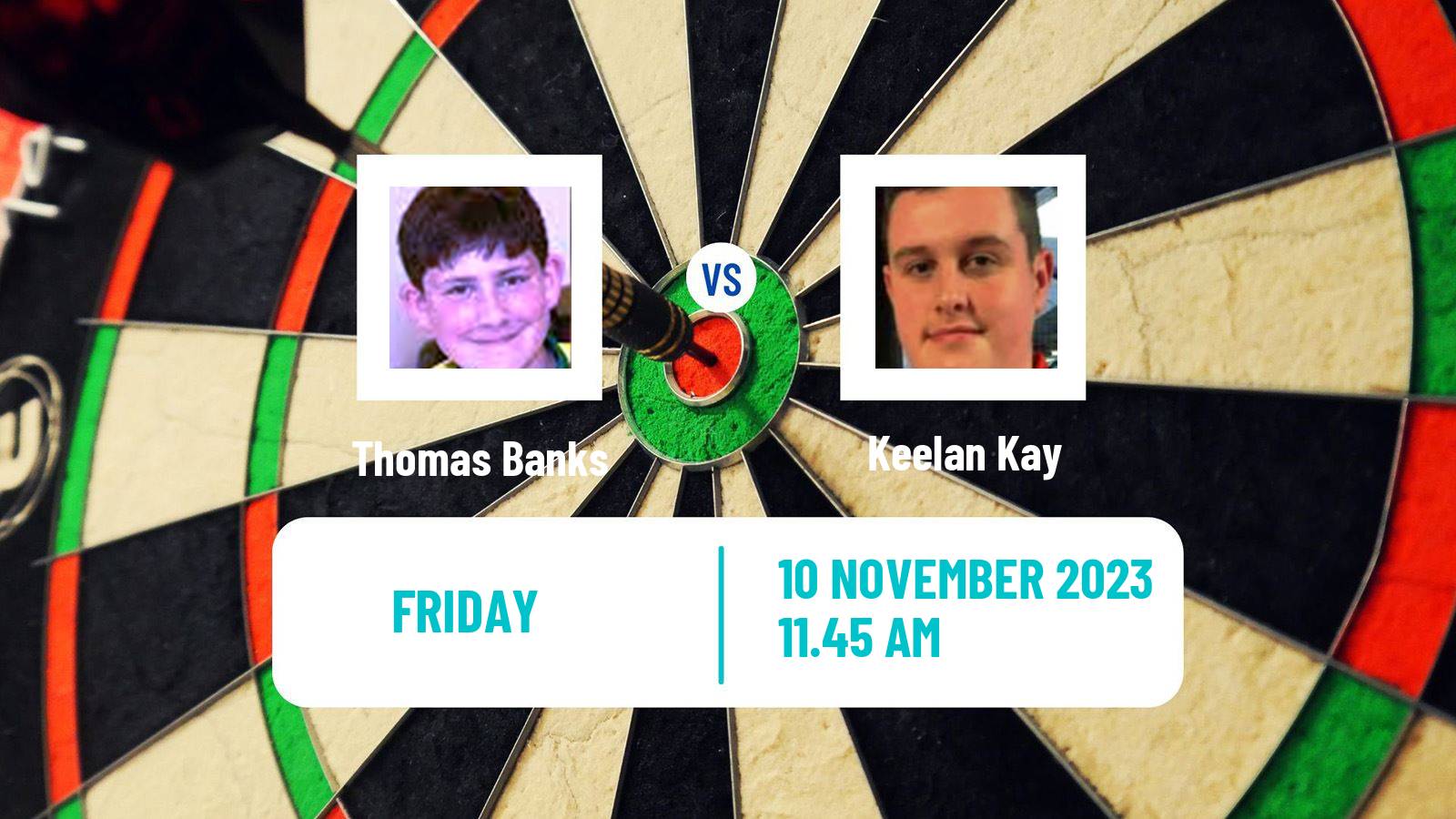 Darts Modus Super Series Thomas Banks - Keelan Kay