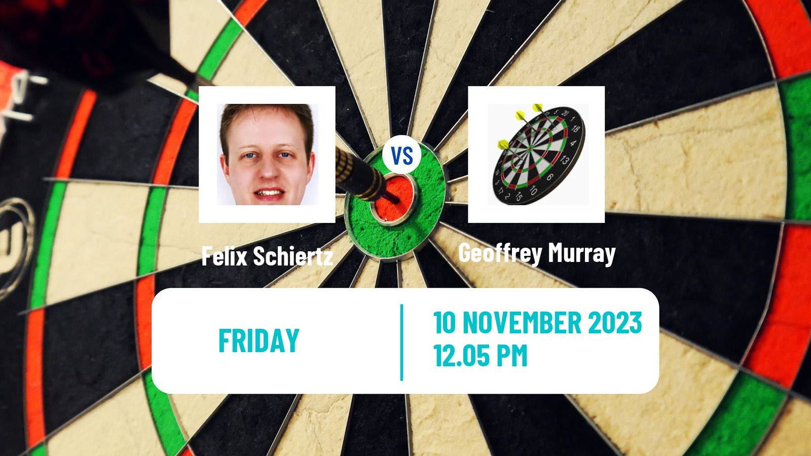 Darts Modus Super Series Felix Schiertz - Geoffrey Murray