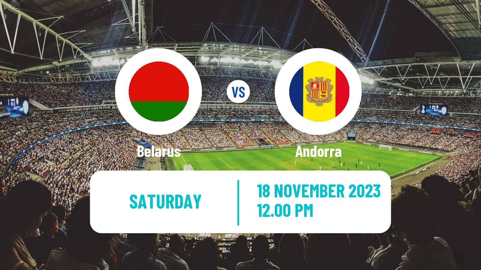 Soccer UEFA Euro Belarus - Andorra
