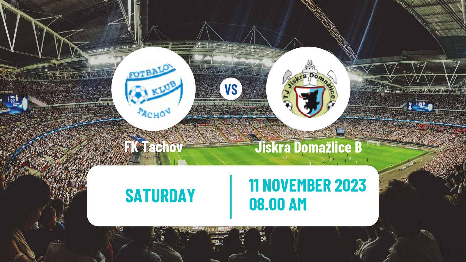 Soccer Czech Division A Tachov - Jiskra Domažlice B