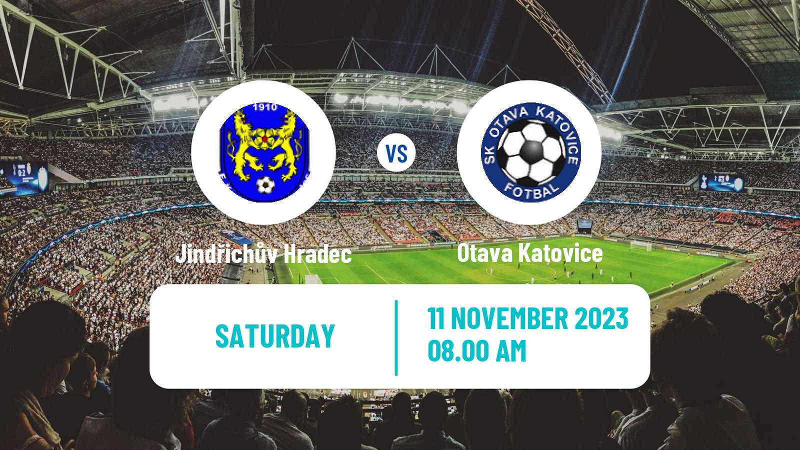 Soccer Czech Division A Jindřichův Hradec - Otava Katovice