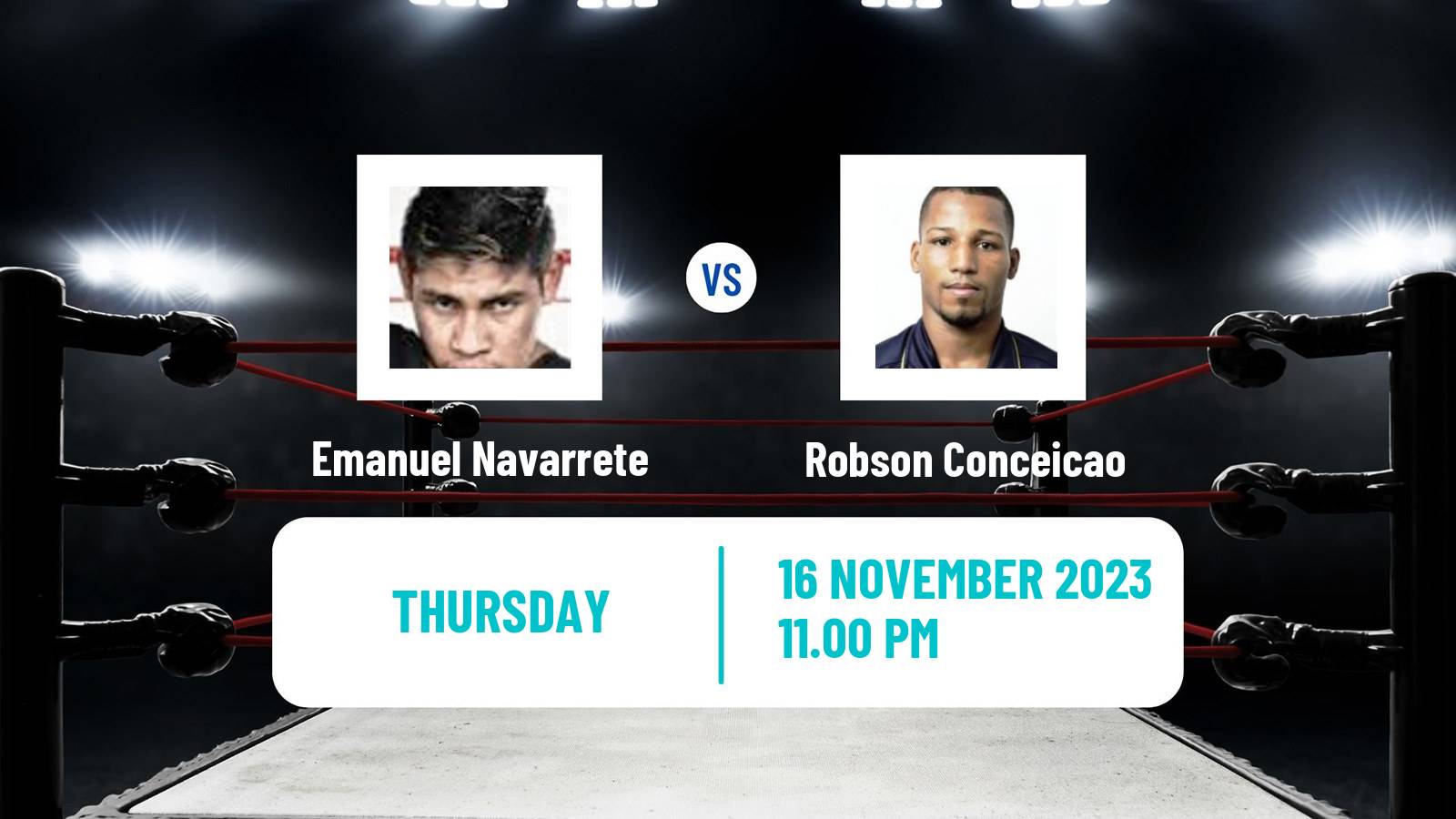 Boxing Super Featherweight WBO Title Men Emanuel Navarrete - Robson Conceicao