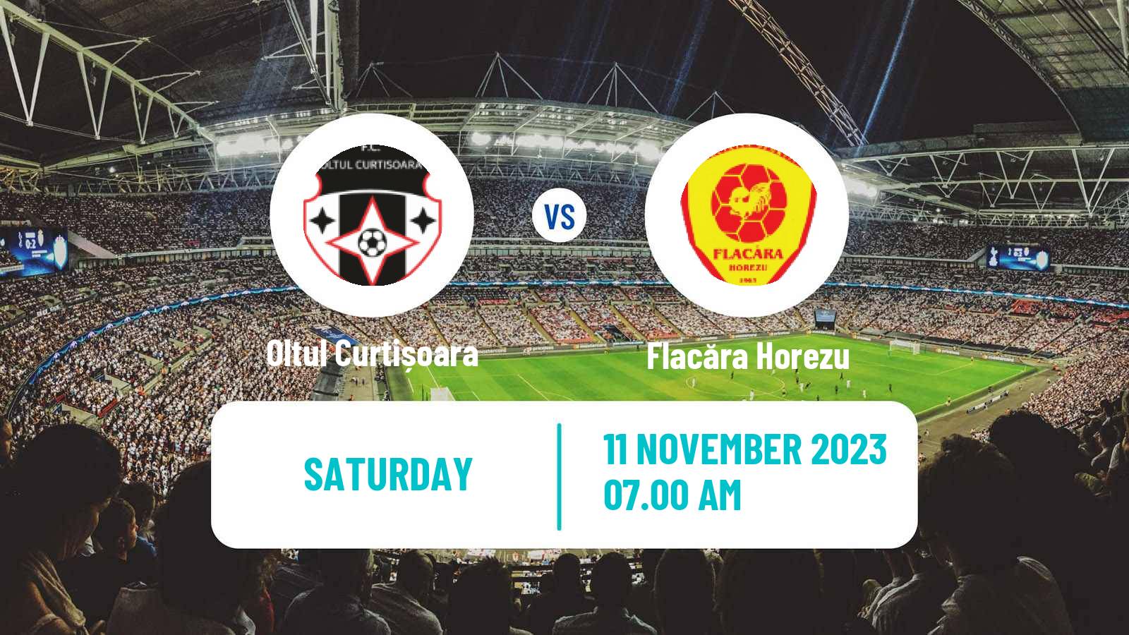 Football Romanian Liga 3 - Seria 6 Oltul Curtișoara - Flacăra Horezu