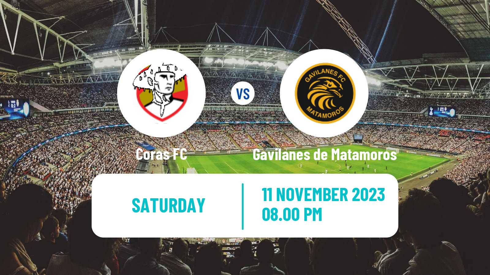 Football Mexican Liga Premier Serie A Coras - Gavilanes de Matamoros