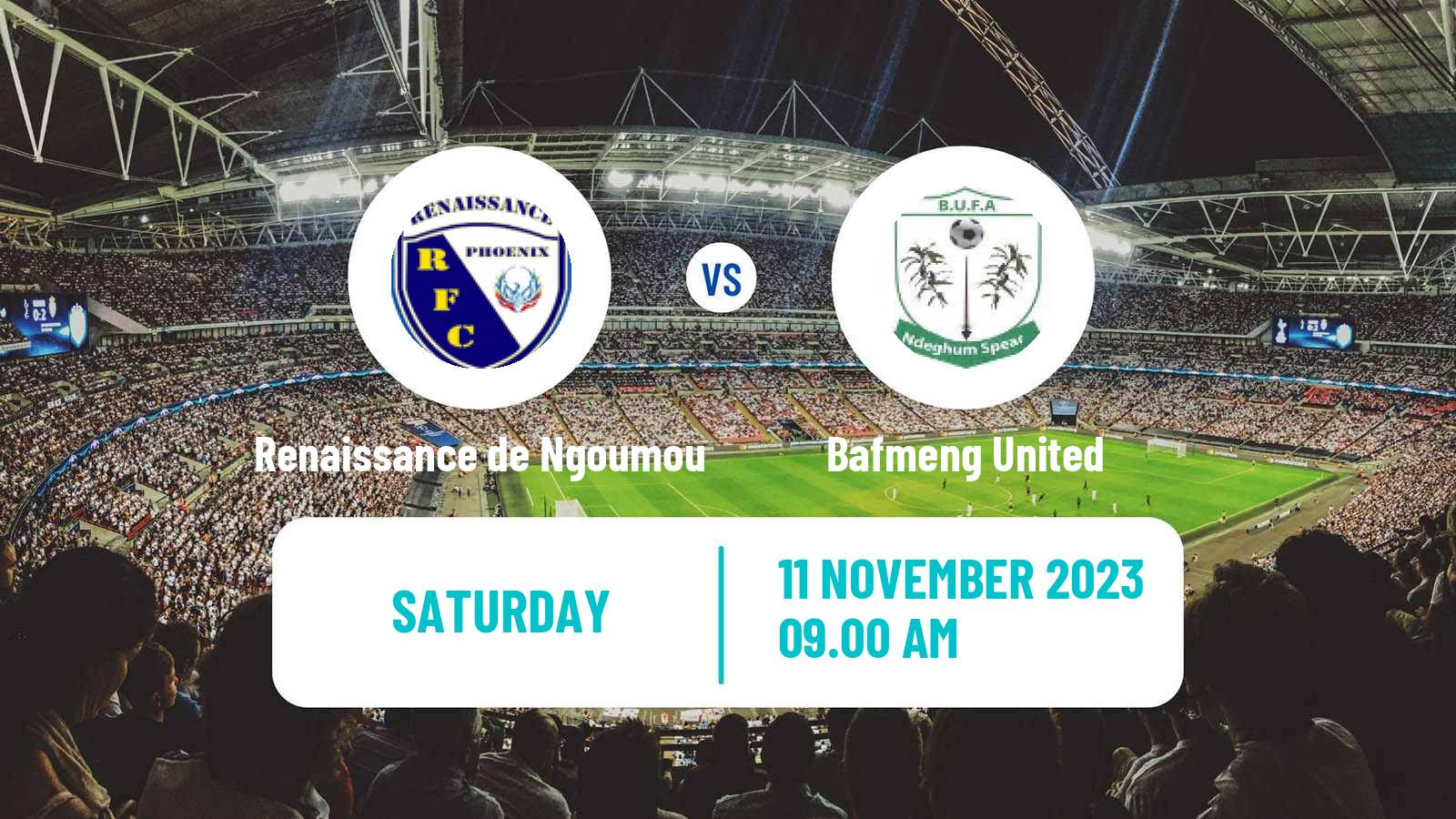 Soccer Cameroon Elite Two Renaissance de Ngoumou - Bafmeng United