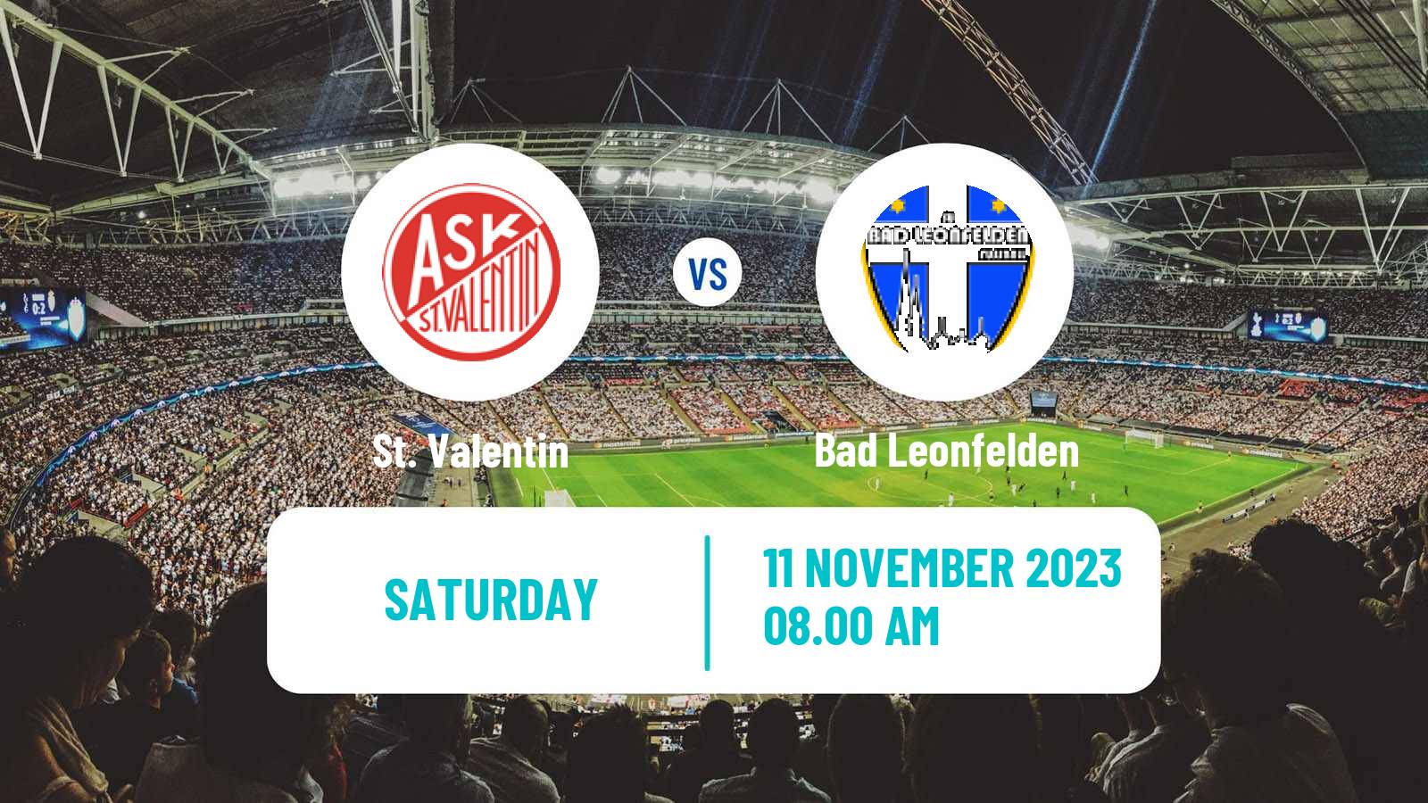 Soccer Austrian Landesliga Oberosterreich St. Valentin - Bad Leonfelden