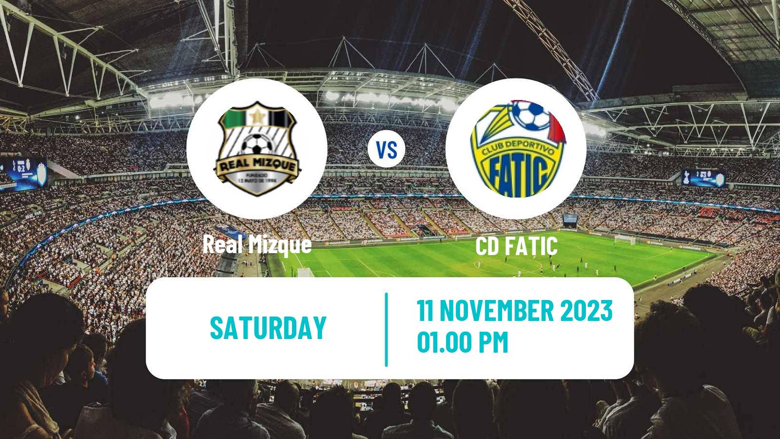 Soccer Bolivian Nacional B Real Mizque - FATIC