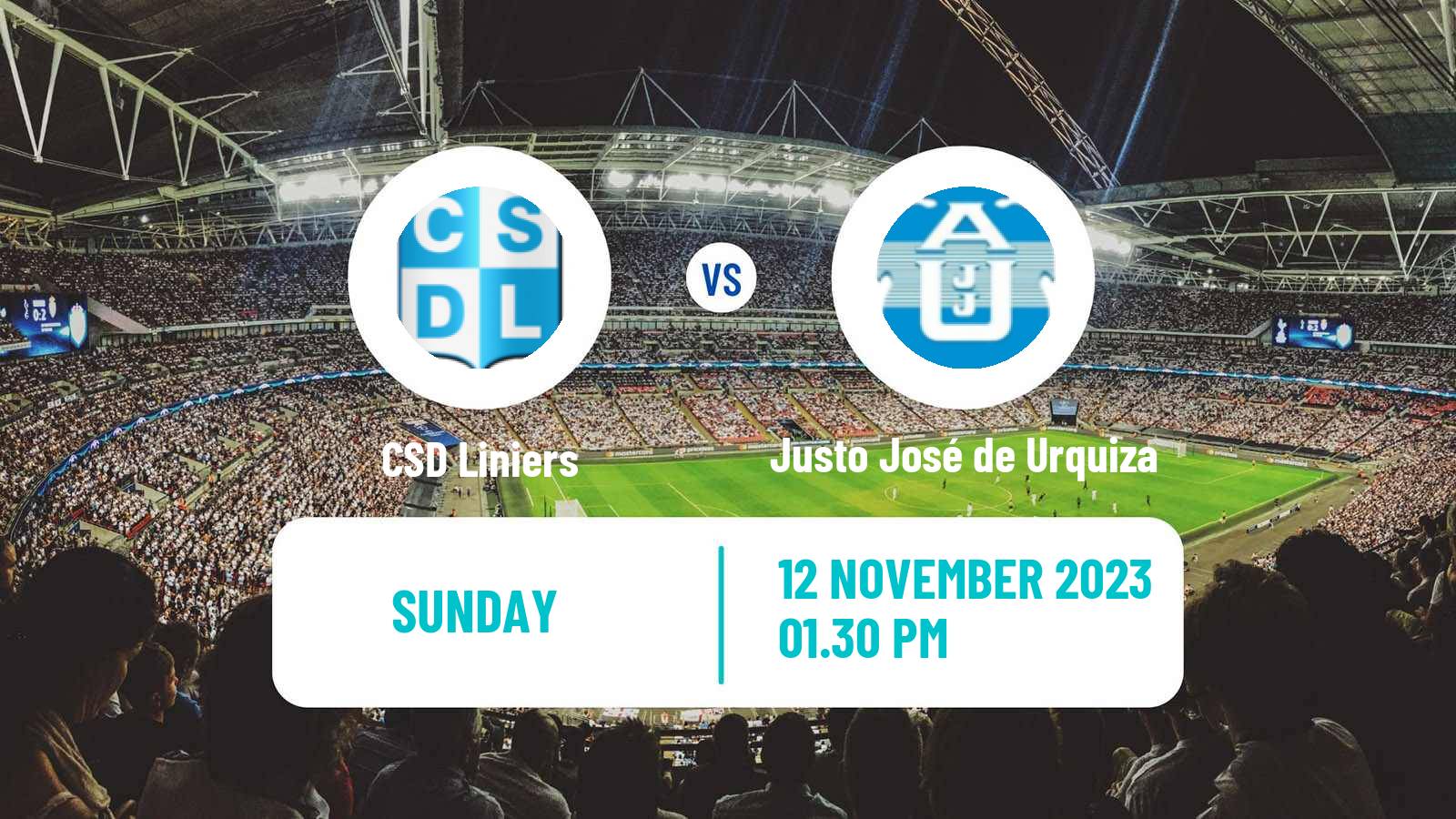 Soccer Argentinian Primera C Liniers - Justo José de Urquiza