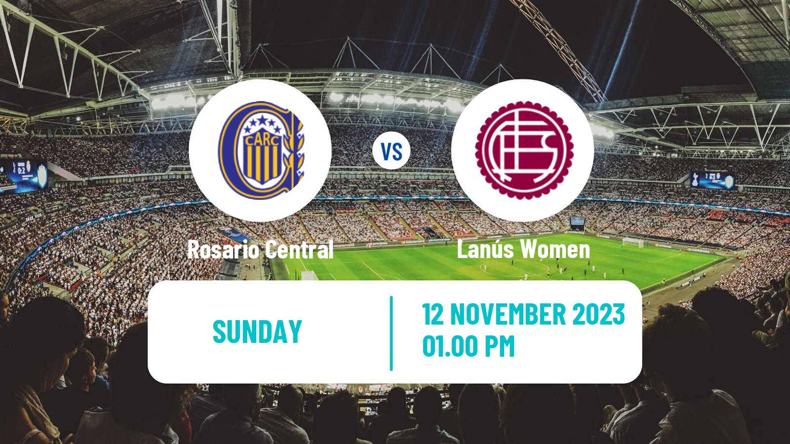 Soccer Argentinian Primera A Women Rosario Central - Lanús