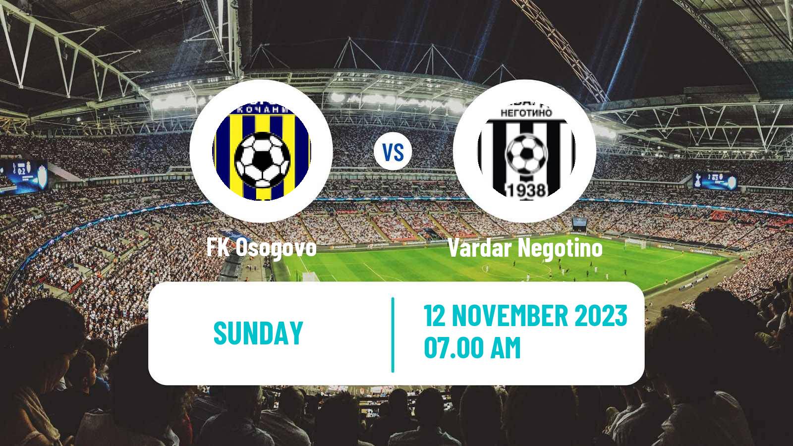 Soccer North Macedonian 2 MFL Osogovo - Vardar Negotino