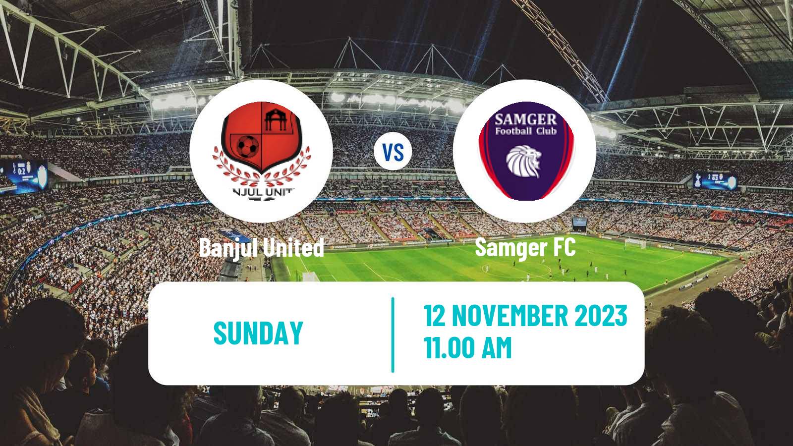 Soccer Gambian GFA League Banjul United - Samger
