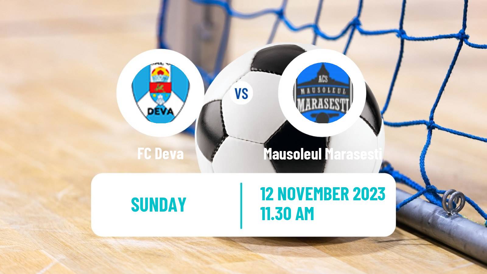 Futsal Romanian Liga I Futsal Deva - Mausoleul Marasesti