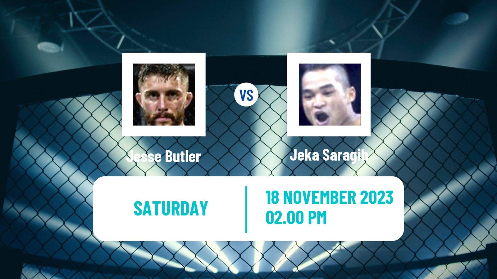MMA Lightweight UFC Men Jesse Butler - Jeka Saragih