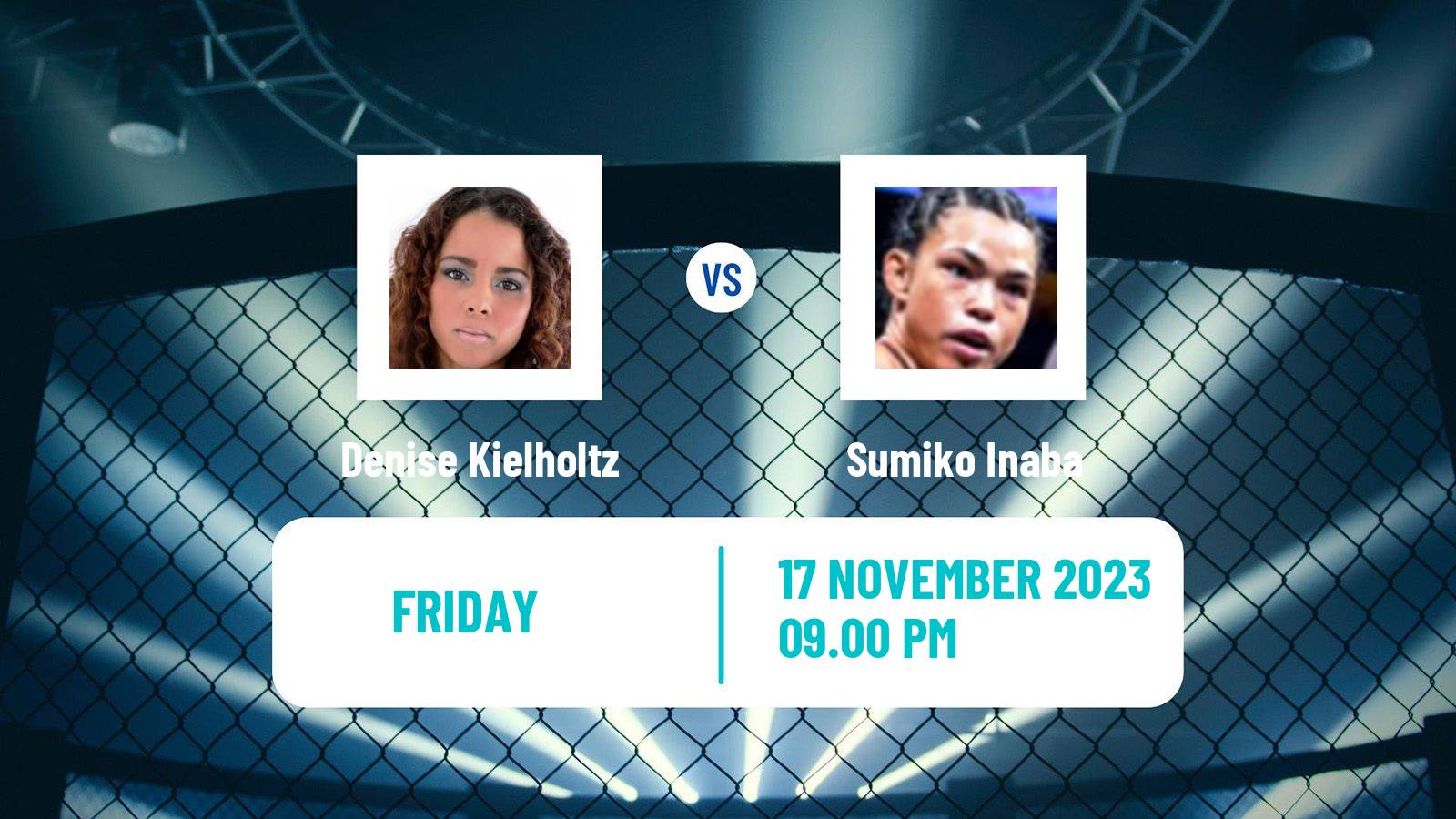 MMA Flyweight Women Bellator Denise Kielholtz - Sumiko Inaba