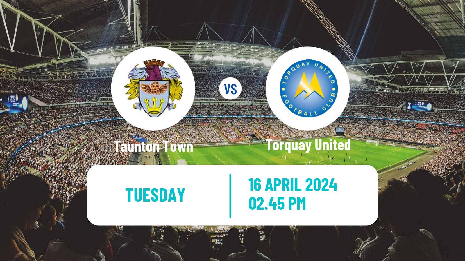 Soccer English National League South Taunton Town - Torquay United