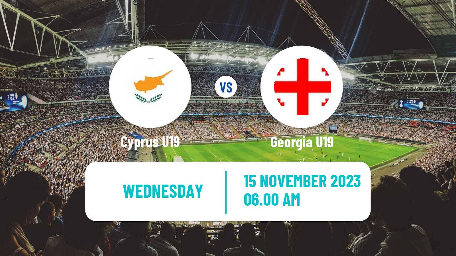 Soccer UEFA Euro U19 Cyprus U19 - Georgia U19