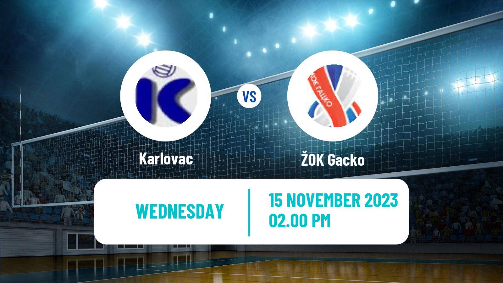 Volleyball CEV Cup Women Karlovac - Gacko