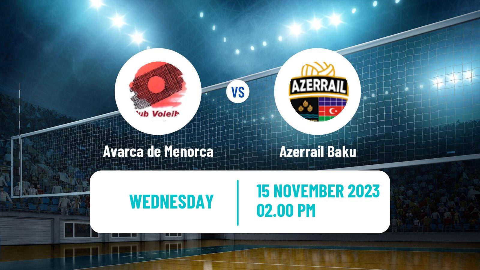 Volleyball CEV Challenge Cup Women Avarca de Menorca - Azerrail Baku