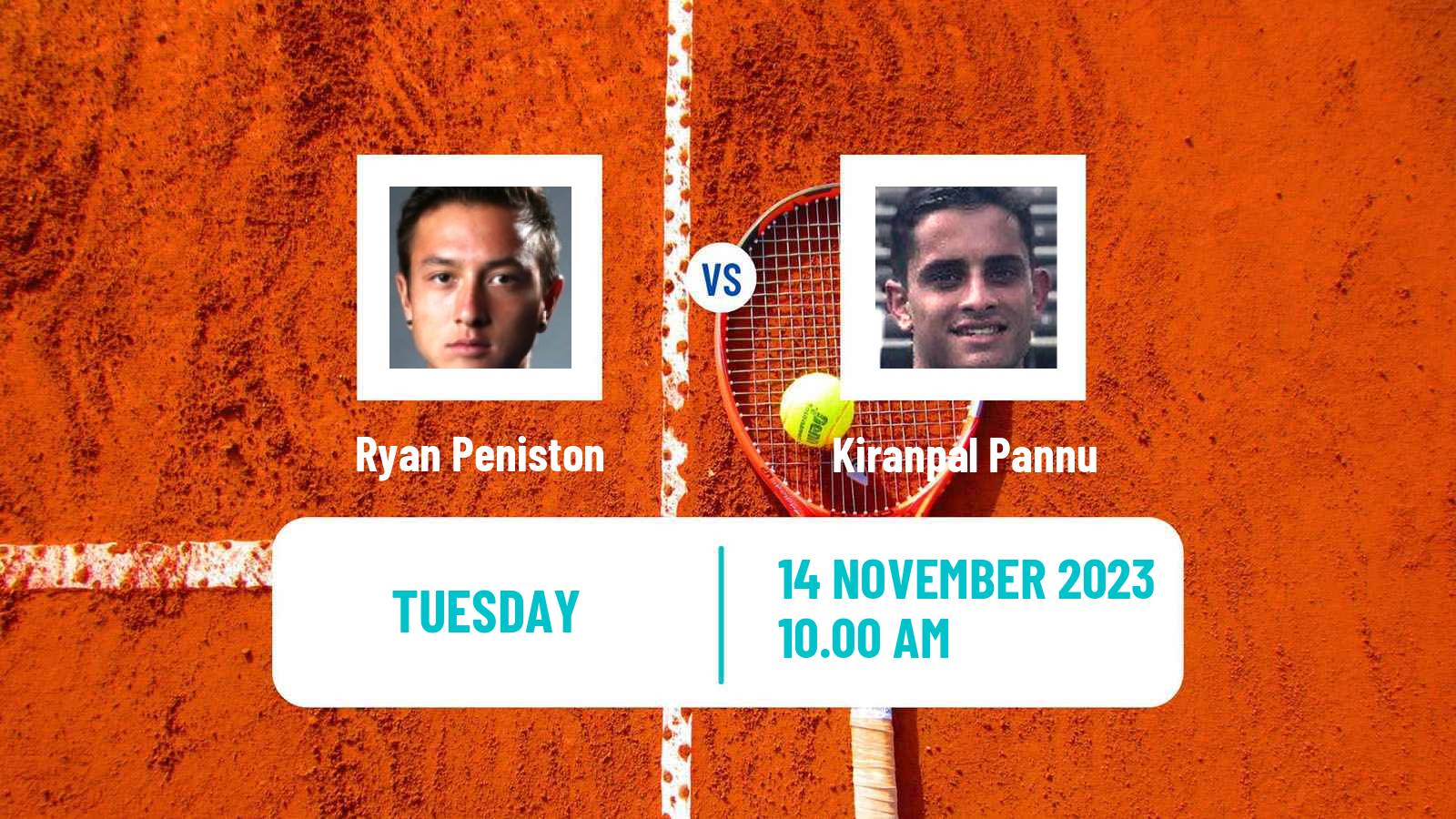 Tennis Drummondville Challenger Men Ryan Peniston - Kiranpal Pannu