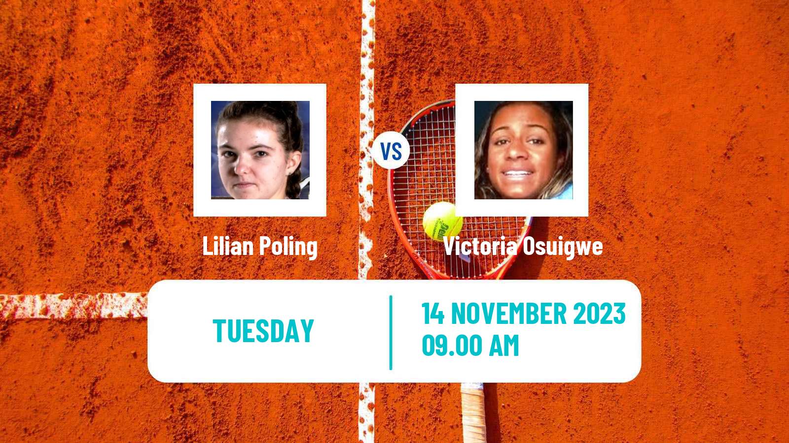 Tennis ITF W25 Santo Domingo 6 Women Lilian Poling - Victoria Osuigwe