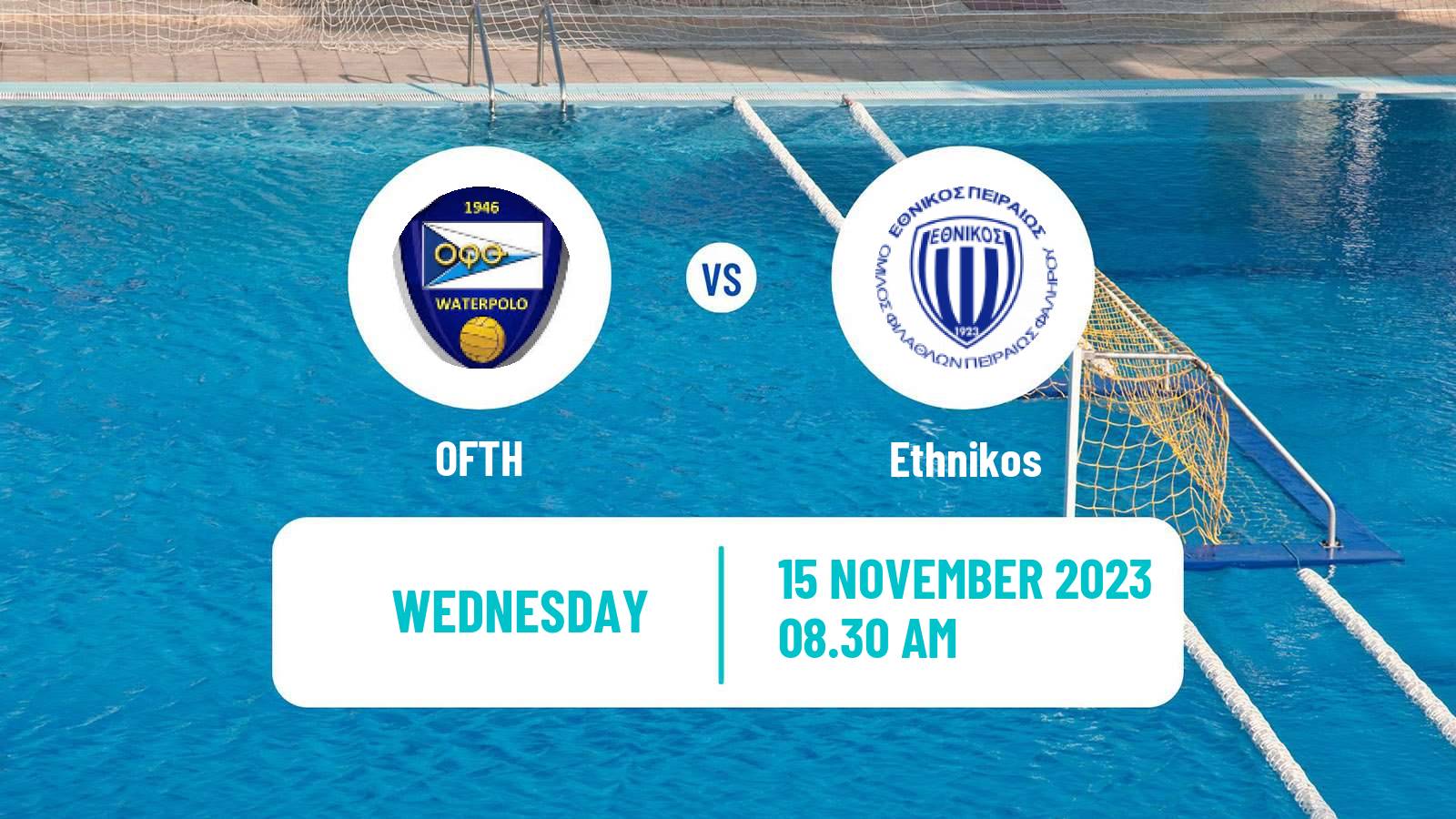 Water polo Greek A1 Water Polo OFTH - Ethnikos