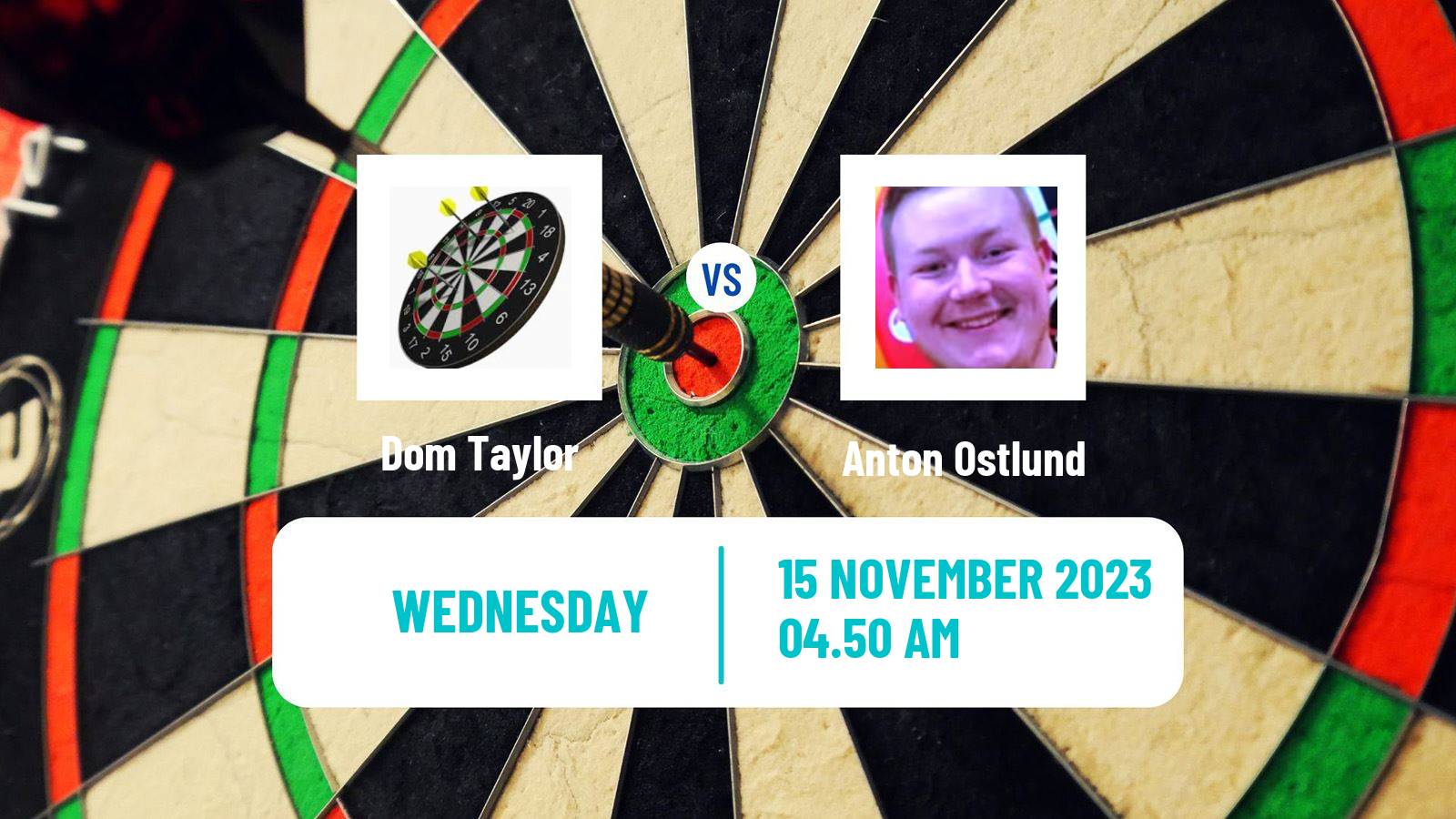 Darts Modus Super Series Dom Taylor - Anton Ostlund