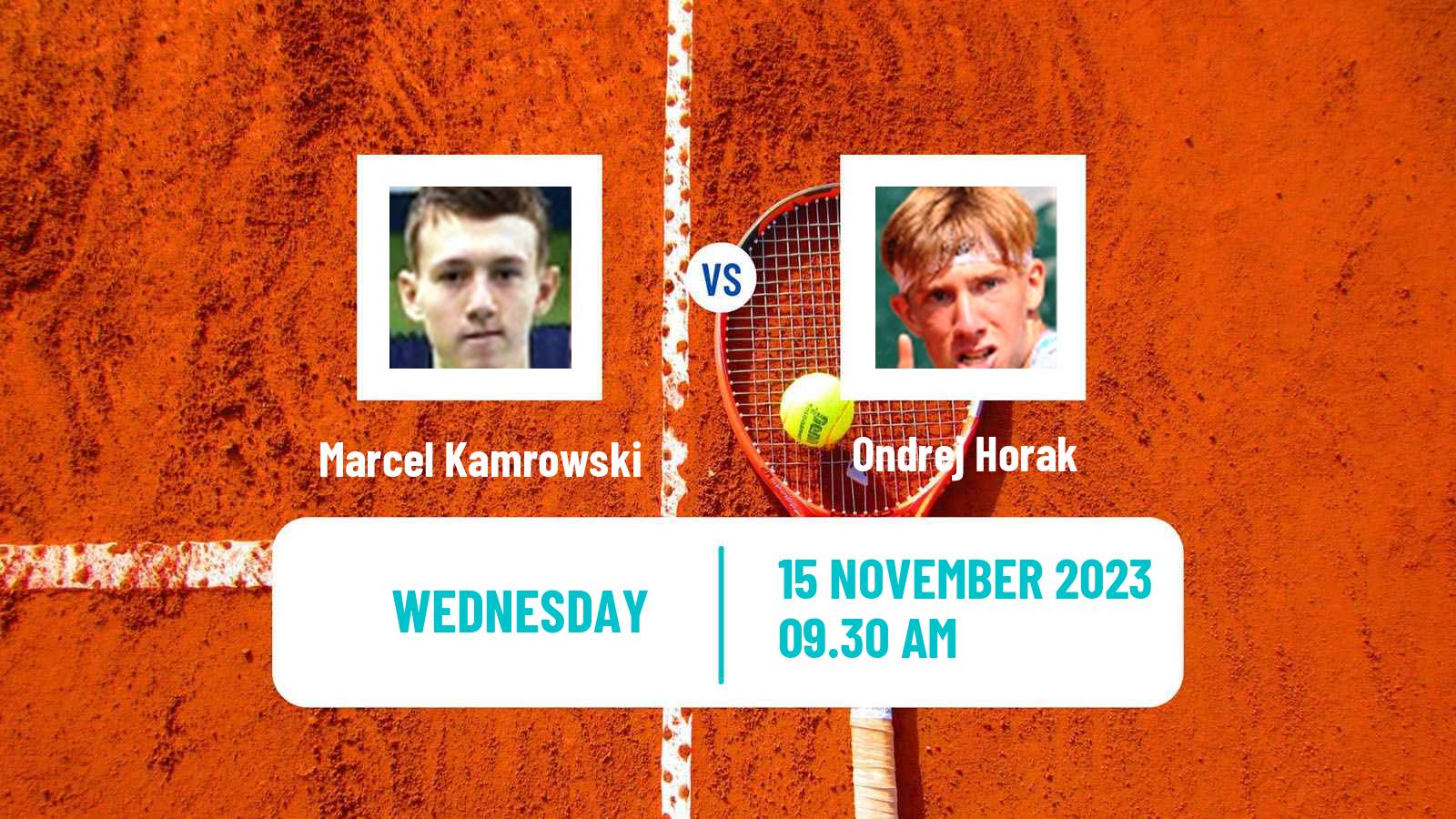 Tennis ITF M15 Santo Domingo 3 Men Marcel Kamrowski - Ondrej Horak