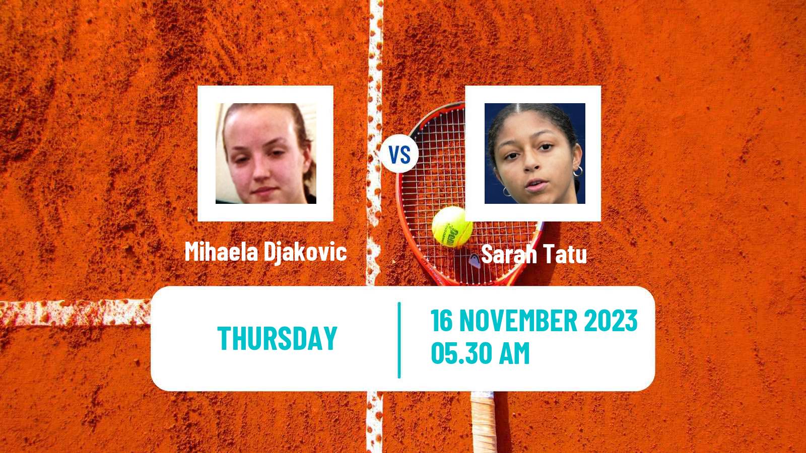 Tennis ITF W15 Nules Women Mihaela Djakovic - Sarah Tatu