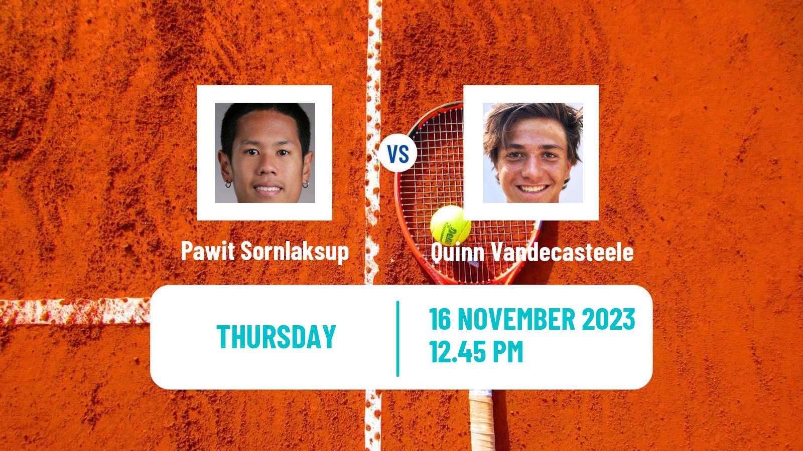 Tennis ITF M25 Columbus Oh Men Pawit Sornlaksup - Quinn Vandecasteele