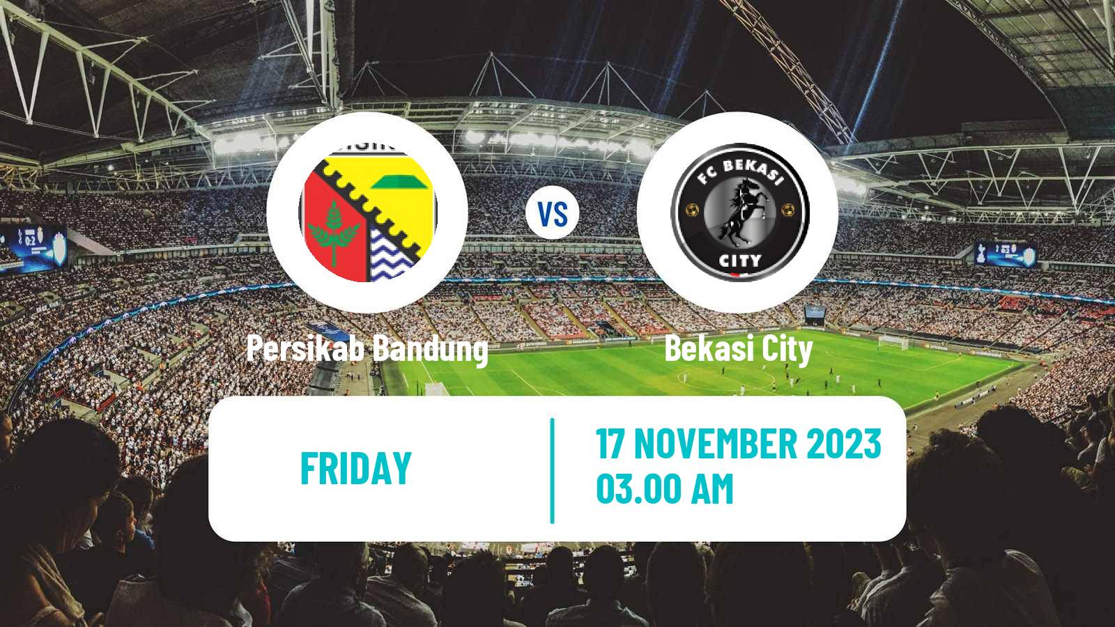Soccer Indonesian Liga 2 Persikab Bandung - Bekasi City