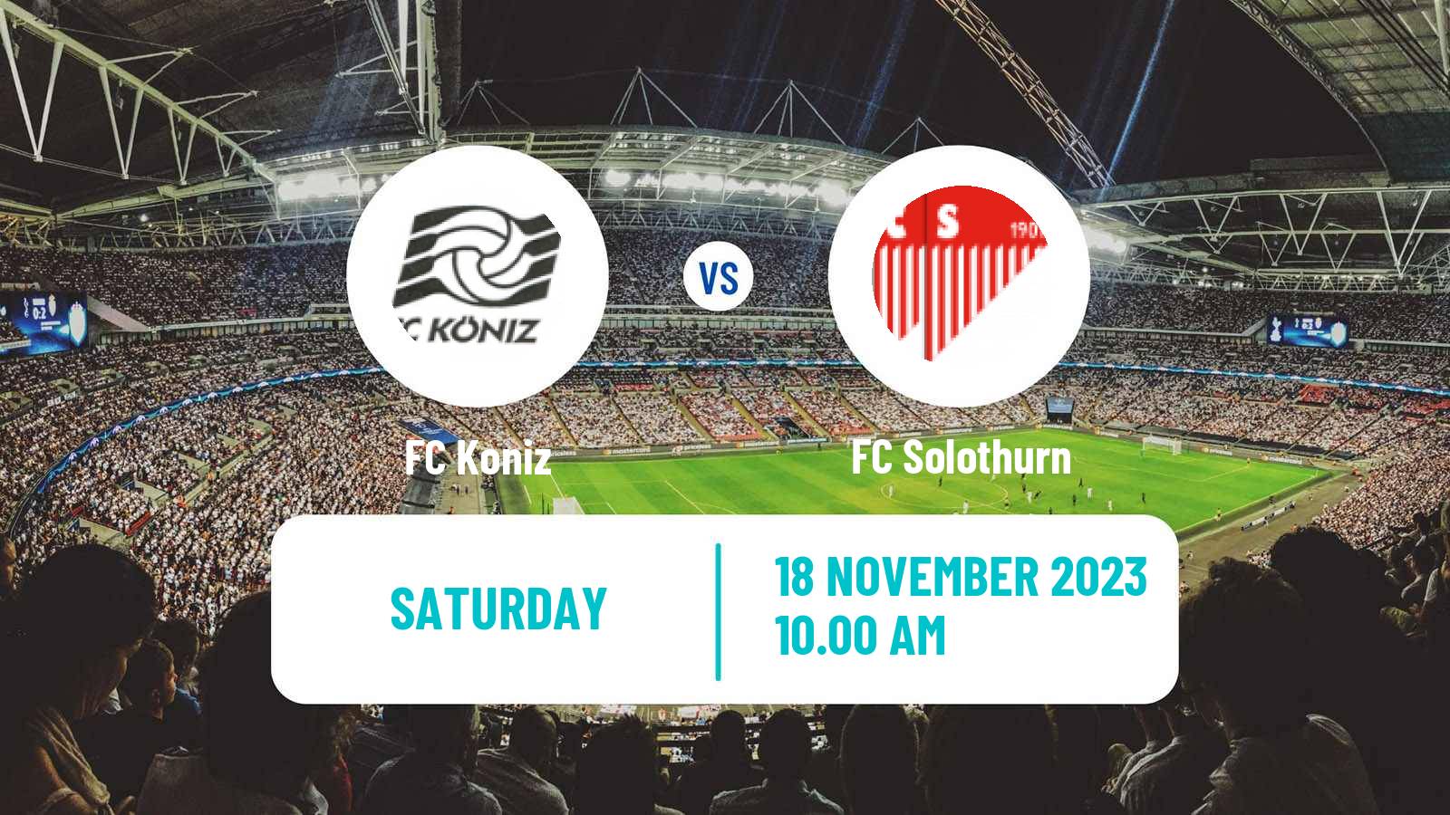 Football Swiss 1 Liga Classic Group 2 Koniz - Solothurn
