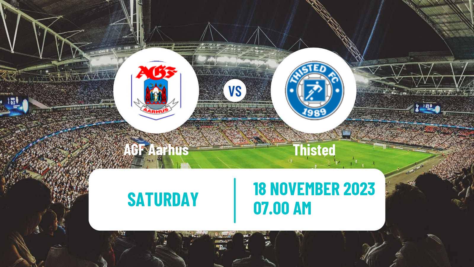 Soccer Danish Elitedivisionen Women AGF Aarhus - Thisted
